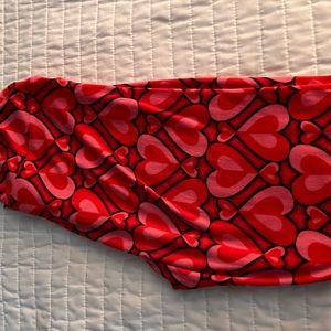 Lularoe Valentine leggings One size